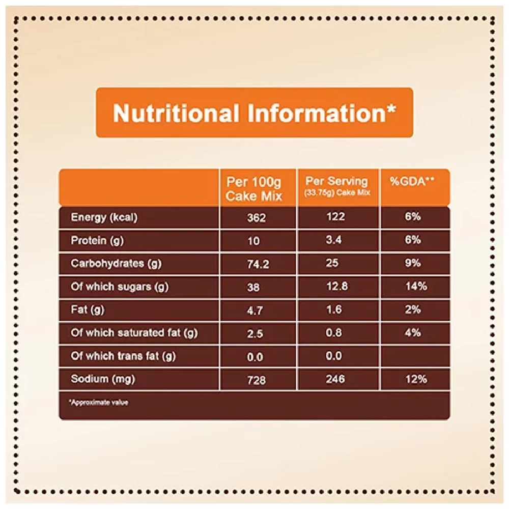 Pillsbury Rich Choco Oven Cake Mix, 270 g Box-3.webp